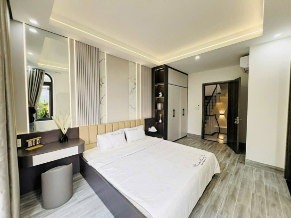 Nhà mặt tiền Thái Thị Bôi, Thanh Khê – lô góc 3 mặt thoáng, full nội thất