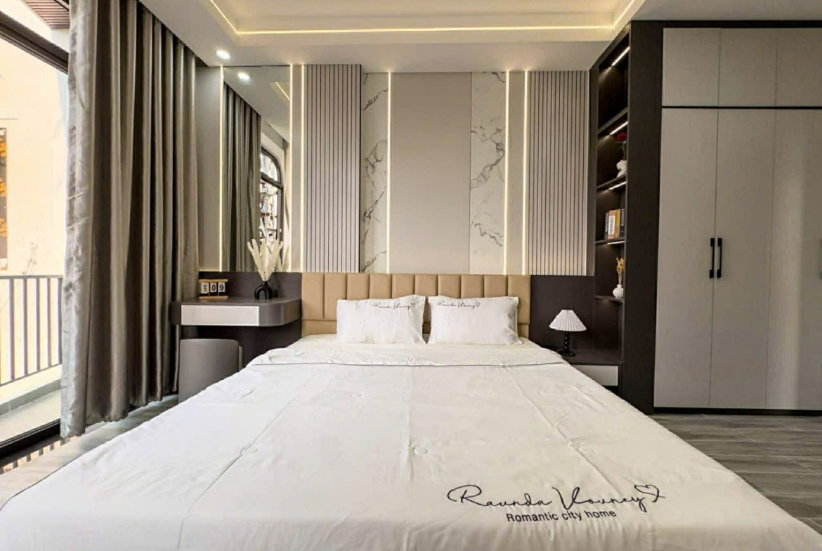 Nhà mặt tiền Thái Thị Bôi, Thanh Khê – lô góc 3 mặt thoáng, full nội thất