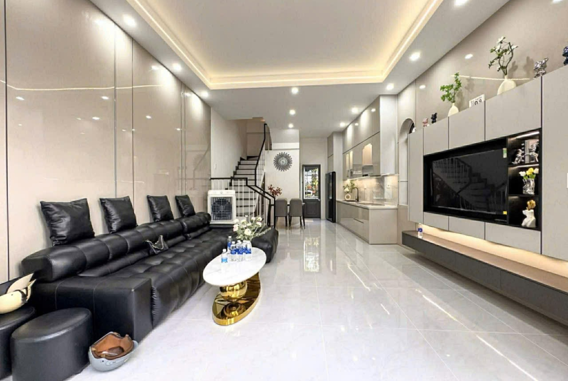 Nhà mặt tiền Thái Thị Bôi, Thanh Khê – lô góc 3 mặt thoáng, full nội thất