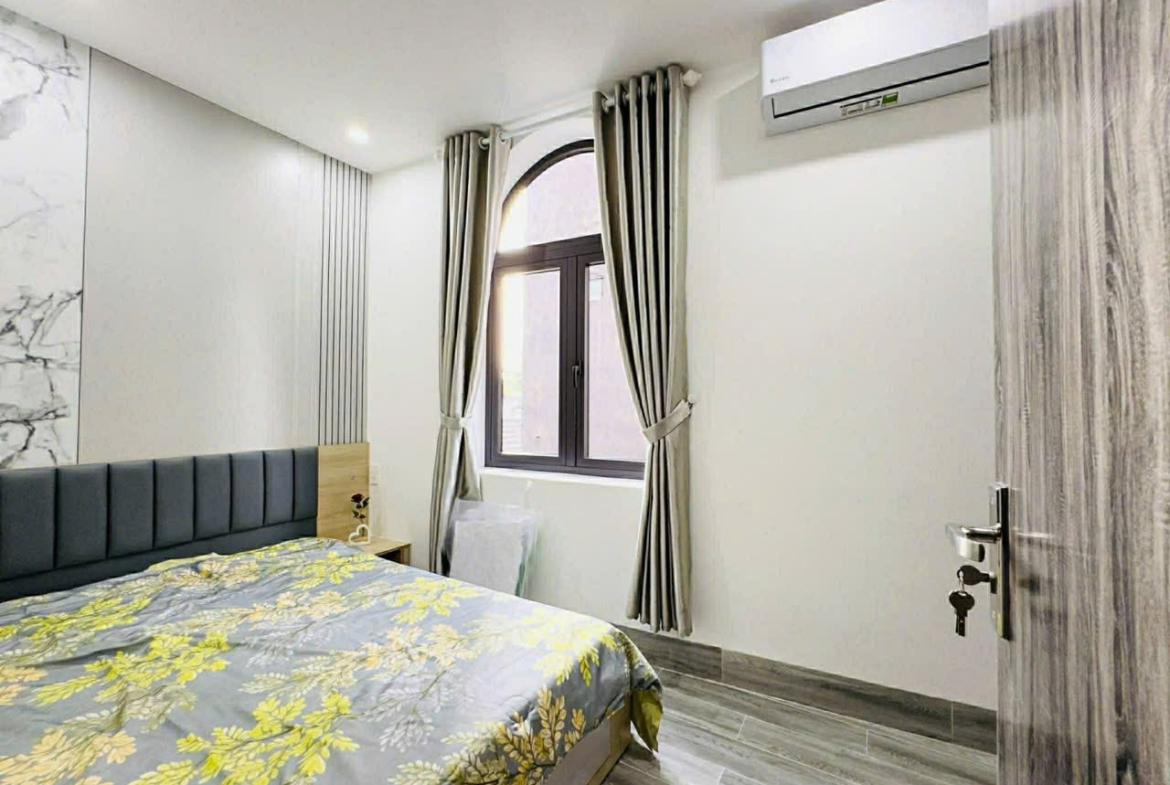 Nhà mặt tiền Thái Thị Bôi, Thanh Khê – lô góc 3 mặt thoáng, full nội thất